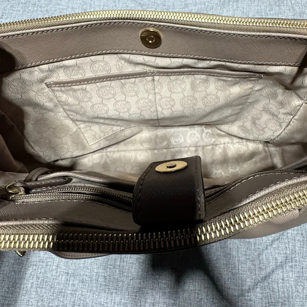 Michael Kors Sutton Leather Top Handle Purse - Picture 7 of 10